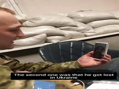 Ukrainian Soldiers Call The Girlfriend Of A Dead Russian Soldier.