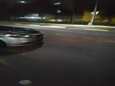 Tijuana, Mexico, man hit by car.