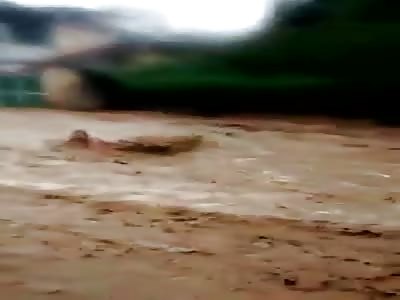 Flash Flood Steals a Woman