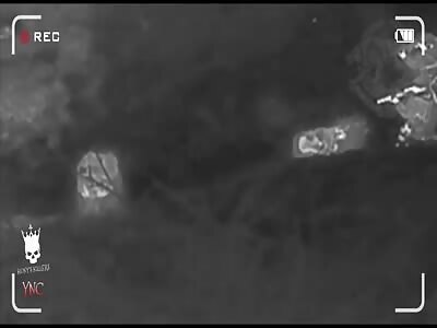 Night thermal vision Ukraine attacker Russian trenches multiple death