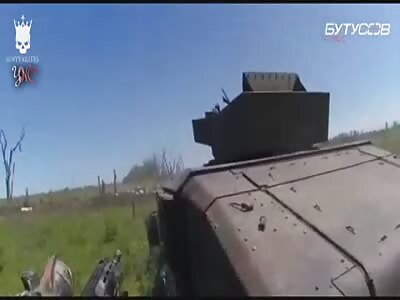 UKRAINIAN HELMET CAM FILMS AN ATTACK ON A RUSSIAN TRENCH, and a close 