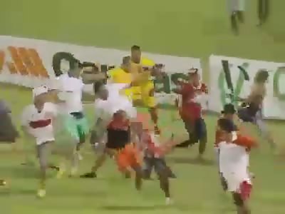 Epic fight in Football
