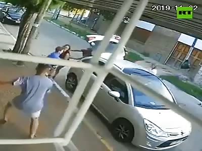 Brave Boy Kicks Carjackers To Defend Mum During Robbery