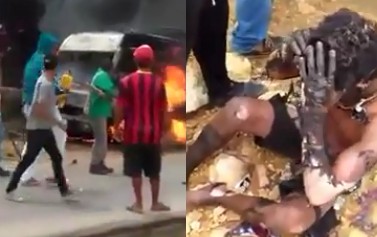 Watch the Moment when Bus Explodes and Burns People