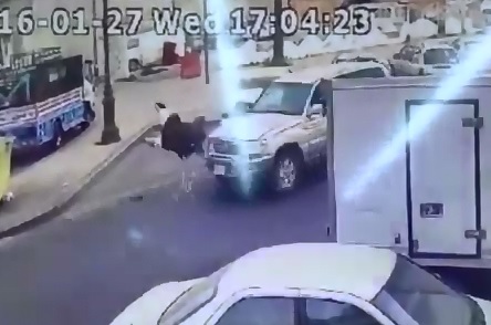 Bad Hit and Run and Everything is Caught on Camera...
