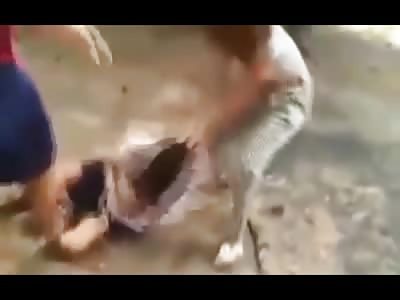 Girl Kicked in the Head Suddenly becomes Possessed 