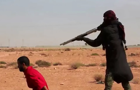 New Double Shotgun, Ar-15 Executions from ISIS Propaganda Video 