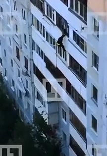 Suicidal Man falls to his Death from the 8th Floor, He changed his Mind at the last Second 