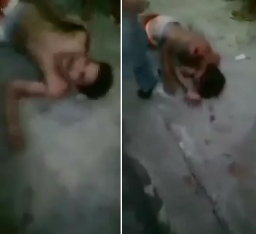 Better Video of Crazy Mob Killing Man for Stealing and Recording Every Bit of It 
