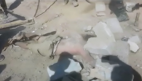 ISIS Member is Stoned to Death with Concrete Blocks