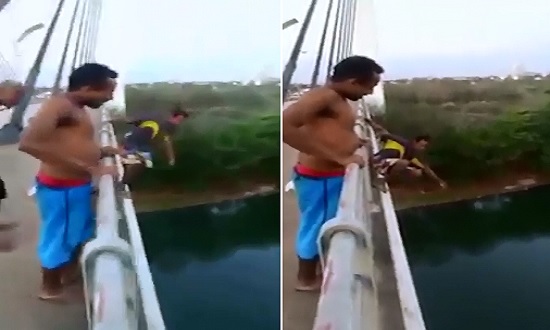Man Playing on a Bridge Jumps and Never Regains Consciousness.. (New) 