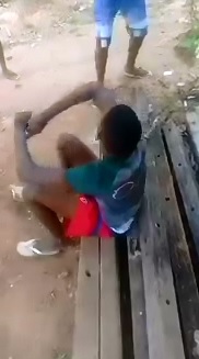 Young Boy Thief gets Spanked after being Caught 