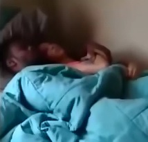 White Girl caught Red-Handed in Bed with a Black Man 
