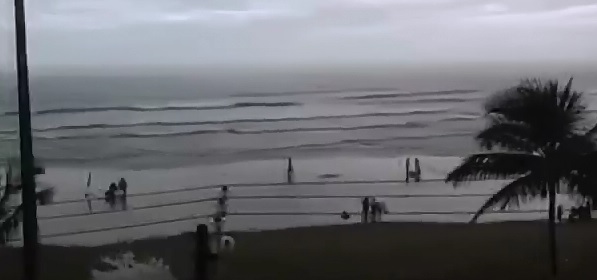 Woman on Brazilian Beach is Struck by Lightning 