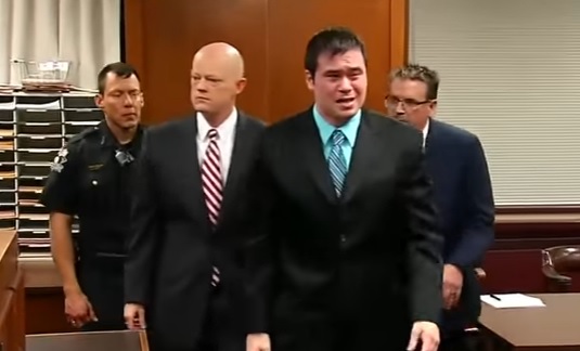 Ex-Cop breaks down when he is sentenced to 263 years in prison