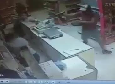 Store Clerk tries to Fight Back and is Killed by an Uzi