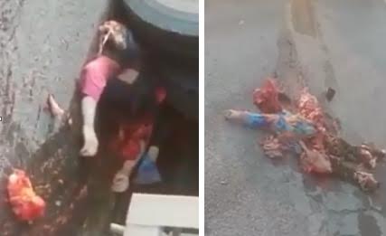 2 women totally destroyed by truck
