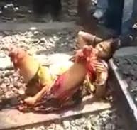 Woman Lost Her Legs...Rolling Around on the Train Tracks 