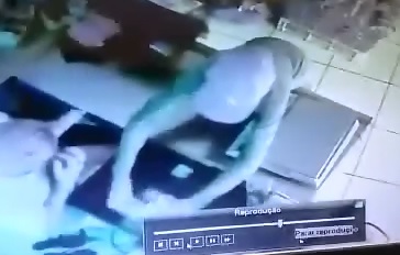 Thugs Enter during Robbery and Brutally Execute Female Worked Point Blank (2 Angles) 