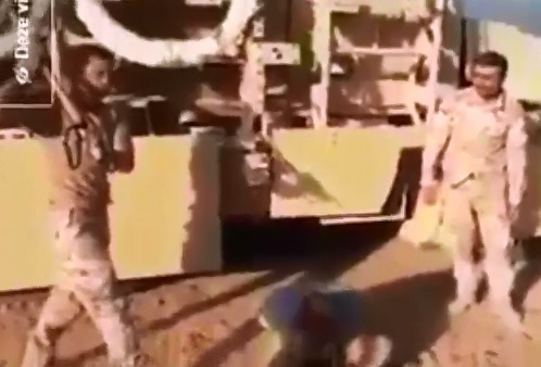 Iranians Beat Sunni Man with a Whip..then they Bring out the Sledge Hammer 