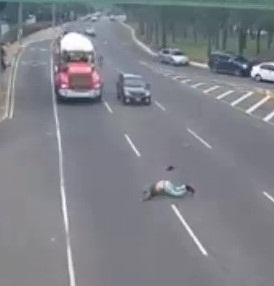  Man Run Over by a Car