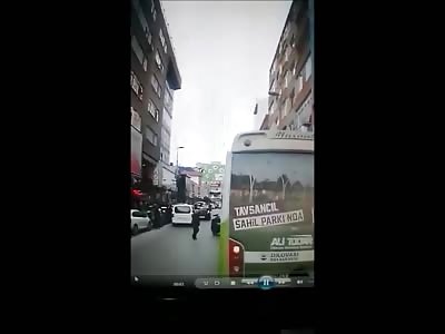Dashcam Driver Unknowingly Captures Suicide from the Top Floor 