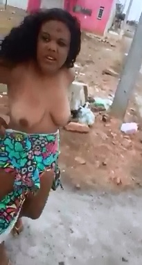 Brazilian Bully Girl gets Paid Back and Stripped Half Naked 