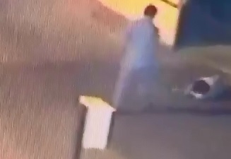 Security Cam catches Murder in Parking Garage as Folks Stroll By and Watch 