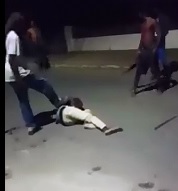 Thief Caught and Beat to Death by a Whole Group of People 