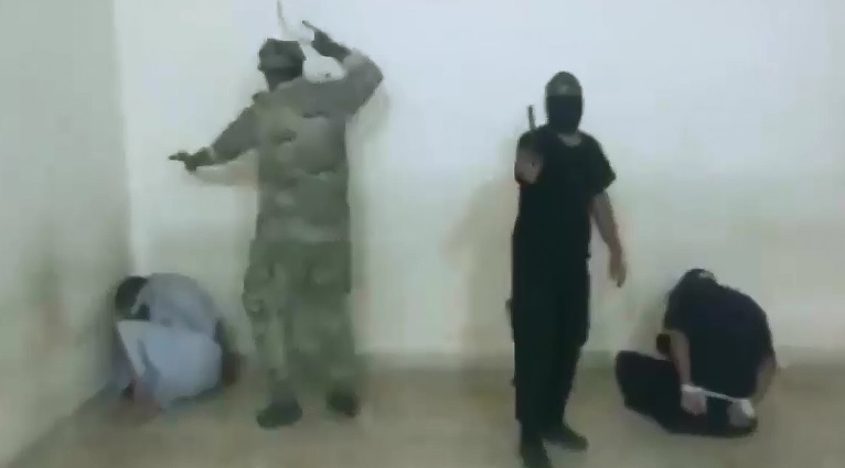 Daesh terrorists captured and beaten by the Syrian army 