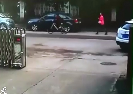 Brutal CCTV Accident...Watch the Women in Pink 