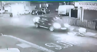 Motorcyclist Killed, Thrown into the Air making a Bad Right Turn 