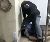 Motor Thief Head Stomped and Tazed