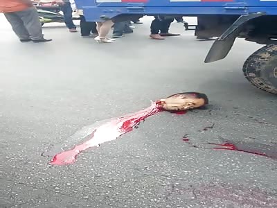 The man was crushed in the accident