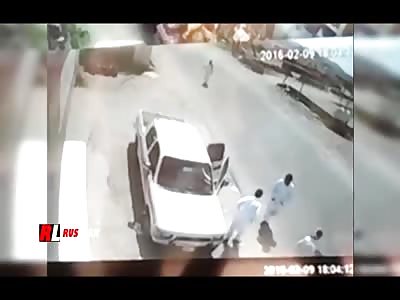 Crazy Arab Drift Ends Up Killing Pedestrians 