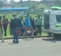 Rolling by a Brutal Mob Justice Beating in South Africa