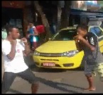 Funny Street Fight Ends with one of These Two KO'd