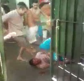 Guy Receives Savage Beating by Inmates