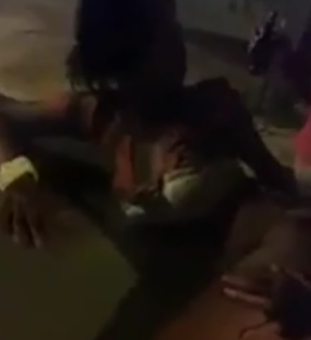 Drugged Woman Having Sex in the Street while Guys Film & Laugh