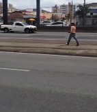 Crazy guy trying to commit suicide in the traffic..Wait for It