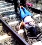 Pretty Girl Commits Suicide by Train