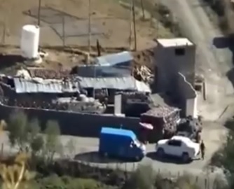 Moment of explosion that killed many turkish soldiers - Truck bomb
