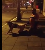 Guys Having Fun with Drunk Woman Desperate for Sex