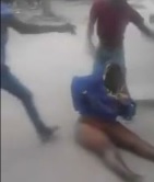 Squealing Woman Dragged out of Her House Beaten and Stripped