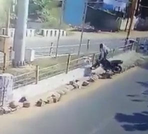 Rider Dies Instantly in Collision 