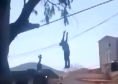 Man was Hanged on a Tree After Lyching