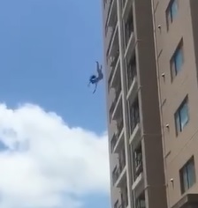 Suicidal Girl Ends it All and Jumps to Her Death from Building