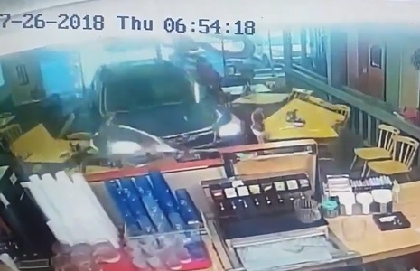 Woman Killed ... Car Rams Through Restaurant Window