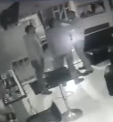 CCTV Double Murder inside Bar