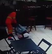 Brutal Assassination with Guy Dressed as Fireman